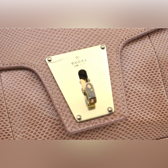 💎 Authentic GUCCI Vintage Shoulder Hand Bag Purse Leather 💎 - Picture 11 of 16